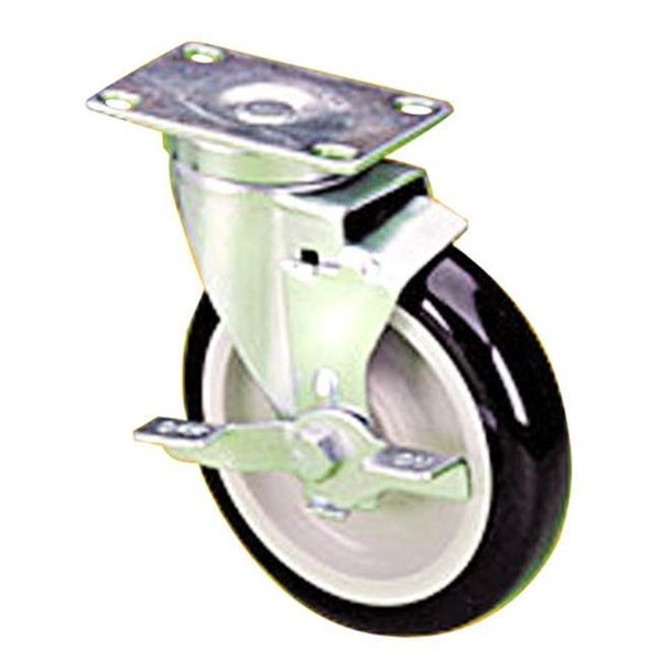 Hd CHCMP13PBB 3 in. Regal Ride With Gyro-Glide Swivel Caster With Brake 250 lbs. Load Rating CHCMP13PBB